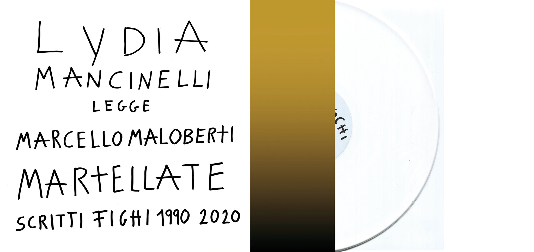 Marcello Maloberti: vinile con copertina d'artista (edizione standard)