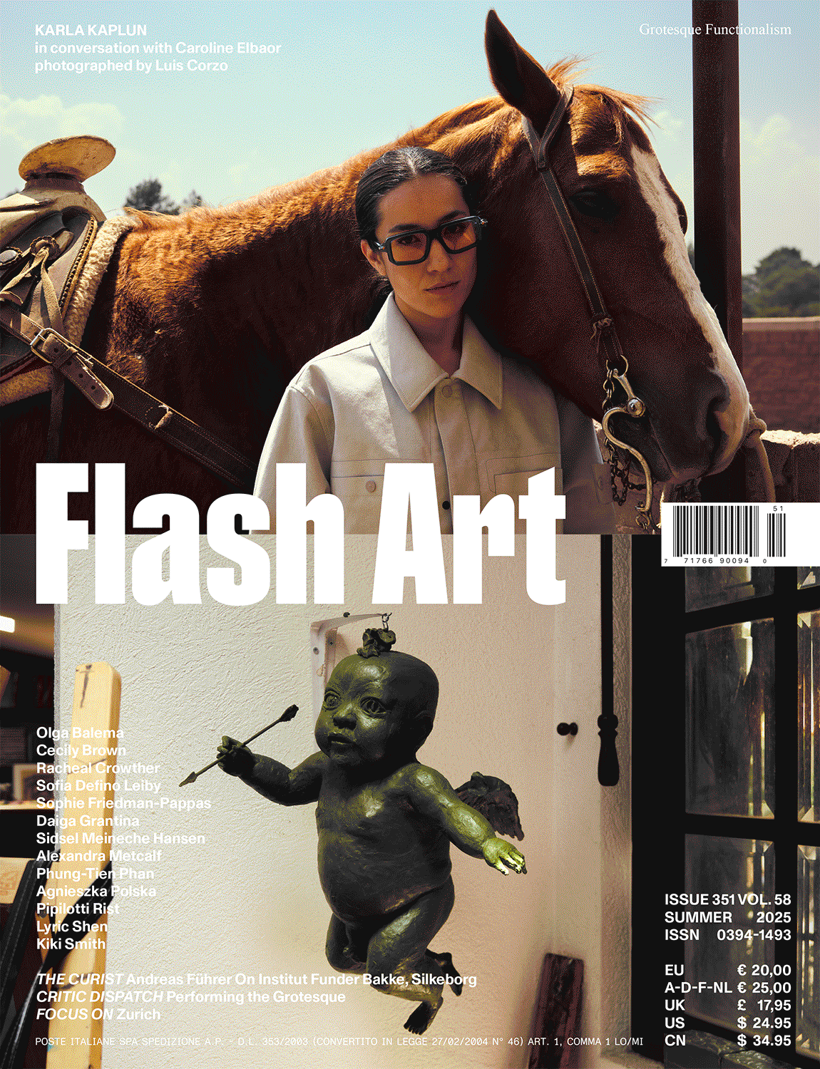 Flash Art International #351 - SUMMER 2025 - GROTESQUE FUNCTIONALISM