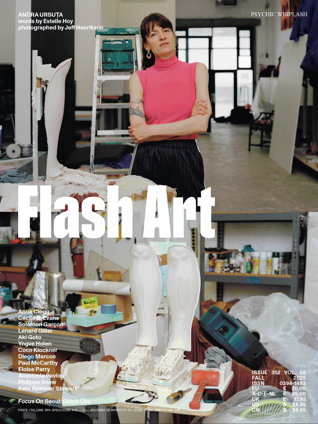 Flash Art International #352 - FALL 2025 - Psychic Whiplash