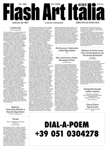 Flash Art Italia no. 365