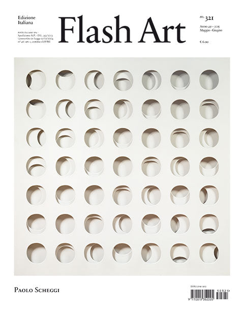 FLASH ART #321 Maggio – Giugno 2015
