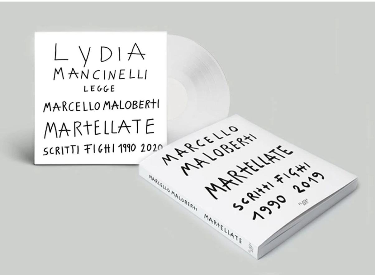 Marcello Maloberti: Pacchetto vinile standard + libro "MARTELLATE"